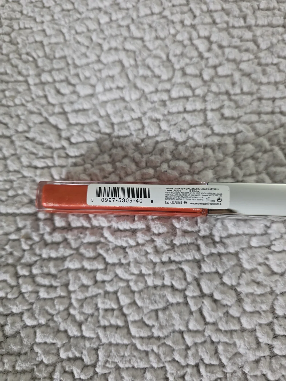 Revlon Shimmer Lip Gloss in Vibrant Orange